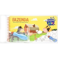 Surpresas com Água: Fazenda - Livro Interativo para Pintar com Água - imagem 2