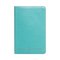 Bíblia Sagrada Luxo Slim NVI: Courosoft Verde Água Elegante - imagem 2