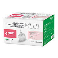 Agulha Descartável MedLevensohn 4mm – 100 Unidades - imagem 1