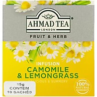 Chá Camomila & Capim-Limão Ahmad Tea: Relaxamento Natural - imagem 3