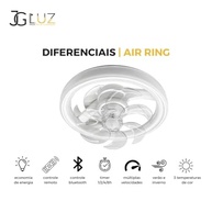 Ventilador de Teto Air Ring com LED 40W, Controle Remoto e Bluetooth - imagem 4