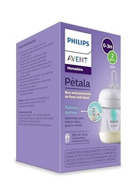 Mamadeira Pétala 3.0 AirFree Vent Philips Avent 4 oz - Conforto e Segurança para Bebês - imagem 3