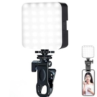 Ring Light LED 6000K para Selfie e Vídeo: Iluminação Profissional com Clipe Ajustável - imagem 1