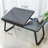 Mesa Suporte Notebook Portátil Ajustável com Base Metálica e Porta-Copos - imagem 4