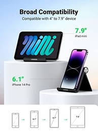 Suporte de Celular UGREEN: Ajustável, Portátil e Dobrável para iPhone e Mais - imagem 5