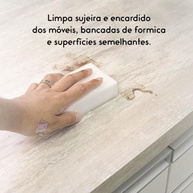 Supergreen Esponja Limpadora (4 Unidades) - Tecnologia Ákora Brasil para Limpeza Sem Produtos Químicos - imagem 5