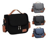 Bolsa Térmica Lancheira Marmita com Alça Removível - Ideal para Academia, Trabalho e Passeios (Preto) - imagem 5
