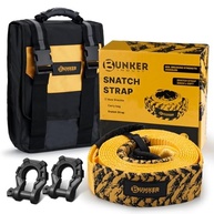 Kit de Recuperação BUNKER INDUST: Alça 7.6cm x 6m, Manilhas D 3/4 e Bolsa Protetora - Força Extrema para Seu Veículo Off-Road! - imagem 2