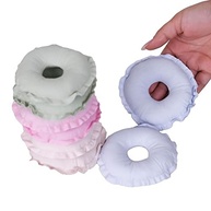Kit 5 Pares de Rosquinhas de amamentação - Almofada protetora para seios 100% algodão 10 unidades - imagem 3