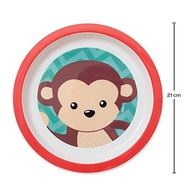 Kit Refeição Animal Fun Buba - Macaco Multicor | Estimule a Alimentação Divertida - imagem 3