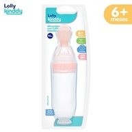 Lolly Alimentador Colher Dosadora Rosa - Ideal para Introdução Alimentar com Segurança e Praticidade - imagem 4