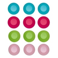 Jogo de Formas para Muffins Redondo 12 Peças - Silicone Alimentar Antiaderente Mimo Style - imagem 4