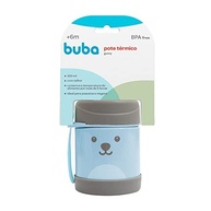 Pote Térmico Buba com Colher - Gumy Azul | Mantém Alimentos Quentes por Mais de 5 Horas - imagem 2