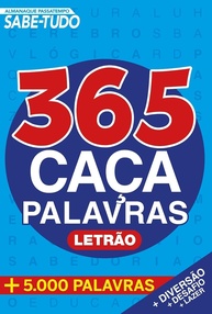 Almanaque Passatempo Sabe Tudo: 365 Caça-Palavras para Desafiar sua Mente! - imagem 1