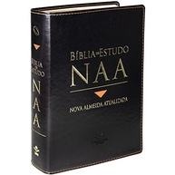 Bíblia de Estudo NAA - Nova Almeida Atualizada | Capa Couro Sintético Preta | SBB - imagem 2