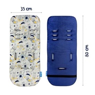 Almofada Clingo Memory Foam para Carrinho: Conforto Dupla Face Espacial e Marinho - imagem 3