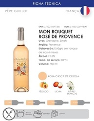 Mon Bouquet Vinho Rosé Francês Alpes De Haut Provence Aoc 750Ml - imagem 3