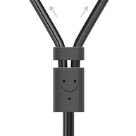 Cabo de Áudio Ugreen 3.5mm Macho para 2 RCA Macho 2 Metros: Som de Alta Fidelidade Conectado - imagem 4