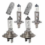 Kit 6 Lâmpadas H7 H1 T10 LED 6000K para Farol Alto, Baixo e Lanterna - Foco Duplo de Alta Intensidade - imagem 2