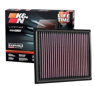 Filtro de Ar K&N Alto Fluxo Vitalício: Potência e Economia para Alfa Romeo, Fiat e Jeep (2014-2025) - imagem 2