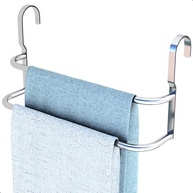 Suporte Duplo Porta Toalhas Toalheiro para Box 60cm - Metal Cromo Turin com Acabamento Alto Brilho - imagem 4