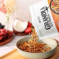 Hart's Natural Granola Australia Classic Nuts | Granola Sem Glúten, Sem Lactose, Vegano | 100% Natural | Alto em Fibras | Snack Saudável | 300g - imagem 2