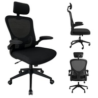 Cadeira de Escritório Ergonômica com Encosto Mesh, Altura Regulável e Rodinhas Silenciosas - Ideal para Home Office - imagem 2