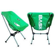 Cadeira BASK Portátil Extra Grande em Alumínio e Oxford – Confortável, Leve e Resistente, Ideal para Camping, Pesca, Praia e Lazer, Dobrável, Compacta e Durável suporta até 150kg (Verde Neon) - imagem 2