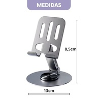 Suporte de Celular Universal em Alumínio Premium: Ajustável 360°, Dobrável e Antiderrapante - imagem 5