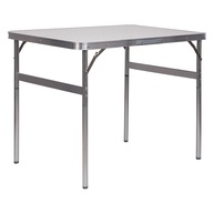 Mesa Dobrável de Alumínio com Tampo MDF 90x60cm – Leve, Resistente e Versátil - imagem 1