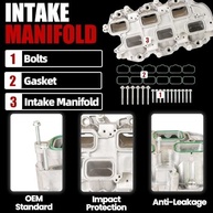 Coletor de Admissão MITZONE em Alumínio para Jeep, Dodge e Chrysler 3.6L V6 - Performance e Durabilidade - imagem 4