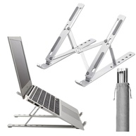 Suporte Ergonômico Premium para Notebook e Tablet em Alumínio Dobrável | Ajustável 6 Ângulos | Portátil c/ Estojo - imagem 1