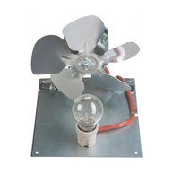 Exaustor 25cm Turbão para Churrasqueira de Alvenaria com Soquete – Potência e Conforto no seu Churrasco - imagem 1