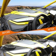Painéis de Alto-Falante CUSAUTV para Can-Am Maverick R 2024+ | Upgrade de Som Off-Road (2 Peças) - imagem 3