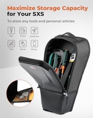 KEMIMOTO Bolsa de Console Central para Can-Am Maverick R 2024+: Armazenamento EVA Resistente à Água e Durável - imagem 3