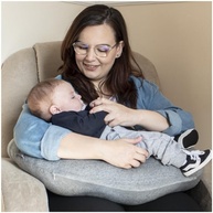 Almofada de Amamentação Confortável e Ergonômica - Suporte Ideal para Mães Modernas - imagem 3