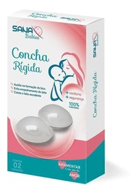 Concha Rígida Sana Babies para Amamentação - Proteção e Conforto Materno - imagem 3