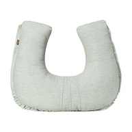 Apoio Amamentar Slim em Linho Verde - Conforto e Estilo para Mães Modernas - imagem 2
