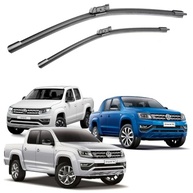 Par Palheta Limpador Parabrisa Silicone Chuva Amarok 2010-2023 - Visibilidade Máxima - imagem 2