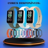 Pulseira Silicone Premium para Xiaomi Amazfit Band 7: Estilo, Conforto e Durabilidade - imagem 3