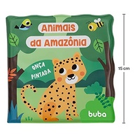 Buba Kit Livrinho de Banho - Animais da Amazônia | Diversão e Aprendizado no Banho para Bebês - imagem 4
