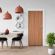 Adesivo Decorativo para Porta de Madeira Lisa Marrom - Transforme seu Ambiente com Estilo - imagem 5