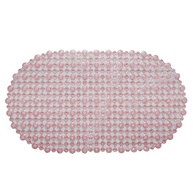 Tapete de PVC com Antiderrapante para Banheiro Rosa - 49cm x 32cm | Segurança e Estilo para seu Ambiente - imagem 2