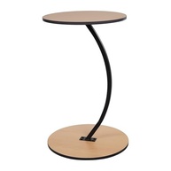 Mesa de Apoio Redonda em Aço Carbono | Design Moderno e Versátil para Ambientes Pequenos - imagem 5