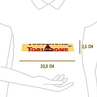 Toblerone Chocolate Mel Amêndoas 100g Importado - imagem 3
