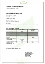 Amendoim Torrado Sem Sal Sem Pele Viva Salute a Vácuo - 1Kg - imagem 1