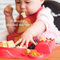 Jogo Americano Divertido Girafa em Silicone - Seguro, Prático e Ideal para Refeições Infantil - imagem 5
