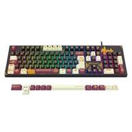 Teclado Mecânico Gamer Redragon Harry Potter Amsa Hogwart’s Special Edition RGB Switch Marrom ABNT2 HP-592 RGB - imagem 3