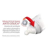 NUK Mamadeira My1St S2 Boy Azul 300ml - Bico Anatômico com Sistema Anticólico - imagem 4