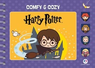 Livro de Colorir Harry Potter - Comfy and Cozy: Sua Jornada Mágica de Relaxamento - imagem 1